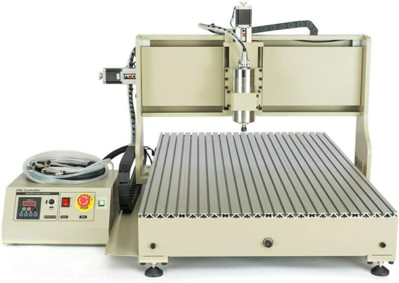 4 Axis Router Engraver USB CNC 6090, 2.2KW Engraving Drilling Milling Machine 3D Driller Ball Screw