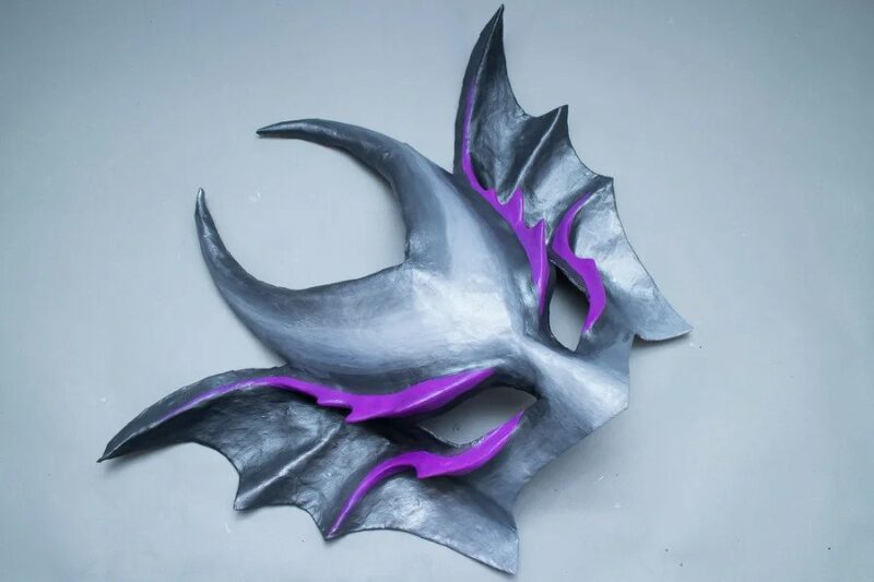 Carnival Mask Using Paper Mache