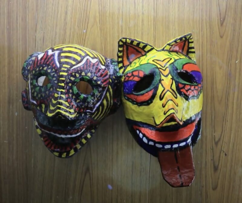 How To Make A Paper Mache Mask