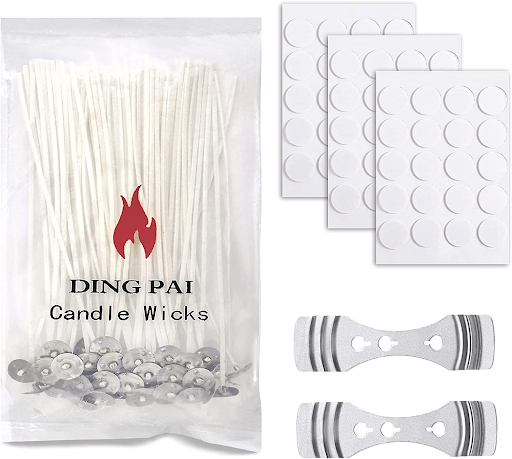 Best For Professional Use: DINGPAI Candle Wick Kit 