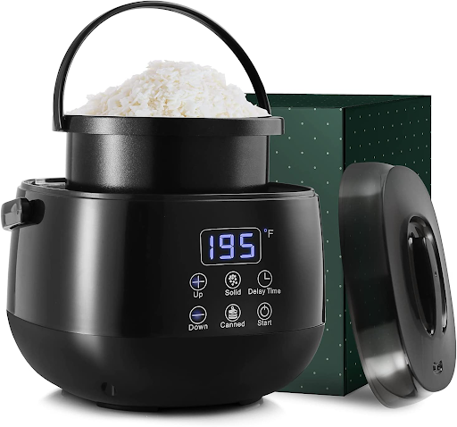 TOAUTO WMF-5L Electric Wax Melter Commercial Melting Pot for Candle Soap  Making