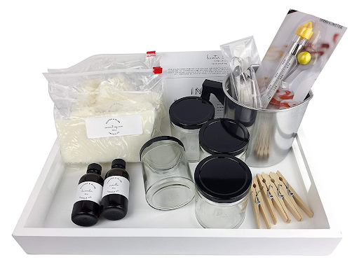 Generic Complete Coconut Wax Candle-Making Kit 