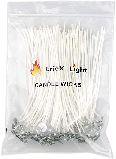 Best Beginner-Friendly: EricX Light Cotton Candle Wicks 