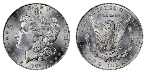 1889 Silver Dollar Mint Marks