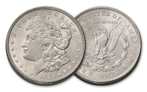 1921 Silver Dollar E Pluribus Unum