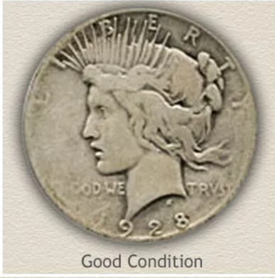 1923 Silver Dollar Good Condition
