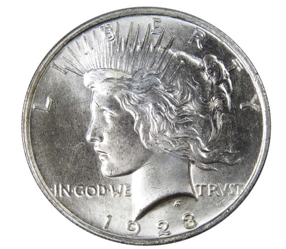 1923 Silver Dollar in Uncirculated Condition