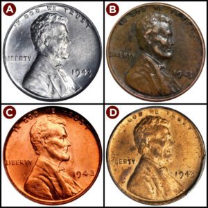 1943 Steel Penny Counterfeits