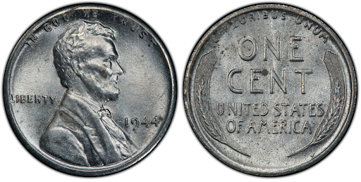 1944 “wrong metal” steel pennies