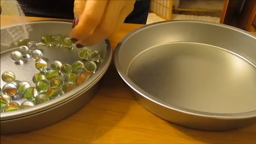 How To Make A Lazy Susan With Marbles?