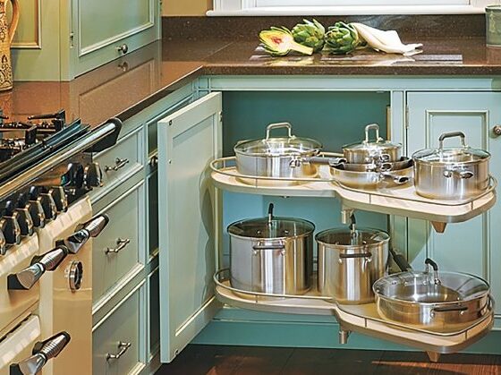 How To Organize A Lazy Susan Cabinet