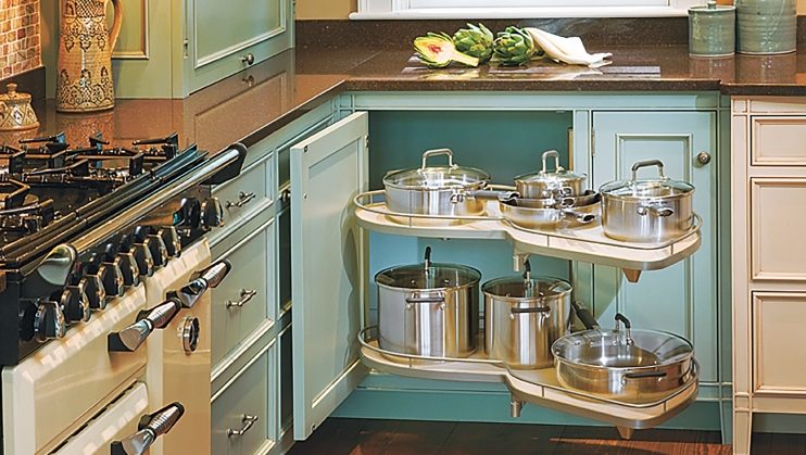How To Organize A Lazy Susan Cabinet