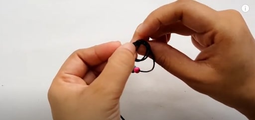 Bracelet String Through the Loop