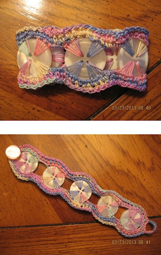 Button Bracelet Pattern