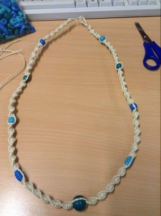 Intricate Knotting Hemp Necklace