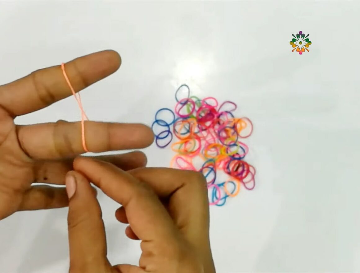 tie a rubber band around your finger