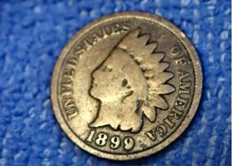 1899 Indian Head Penny Obverse