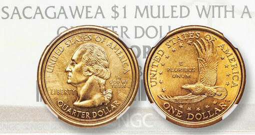 2000-P Sacagawea Dollar “Mule” 
