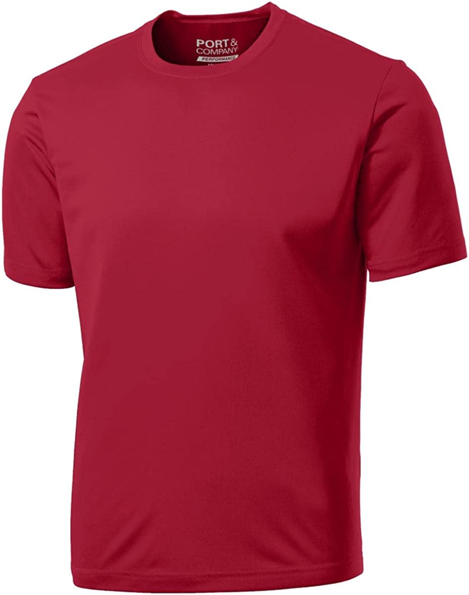 Port & Company Men's Short-sleeve T-shirt Red
