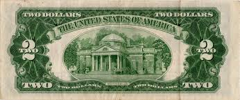 1976 2 Dollar Bill Face