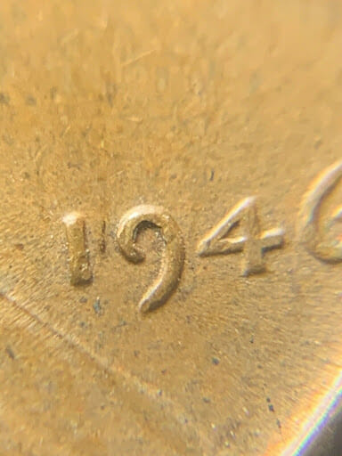 1946 Wheat Penny Double Die Error