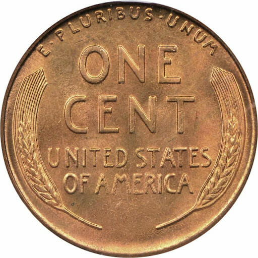 1946 Wheat Penny Face