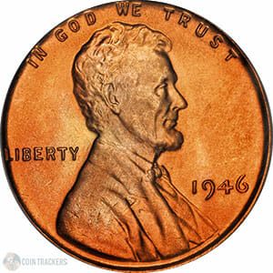 1946 Wheat Penny Obverse