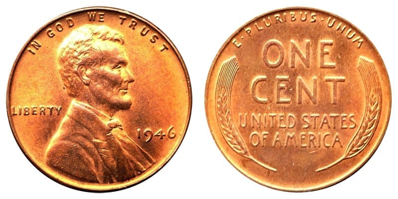 1946 wheat penny