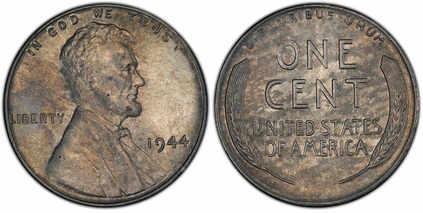 Old and Rusty 1944 Steel Penny