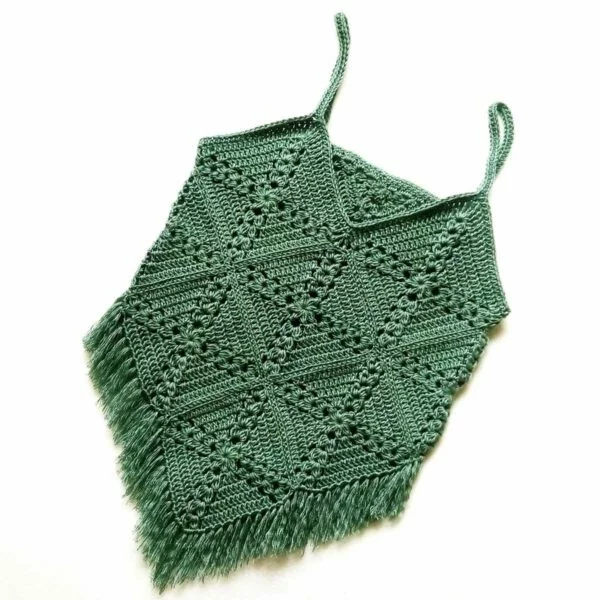 Pine Cross Crochet Top Pattern