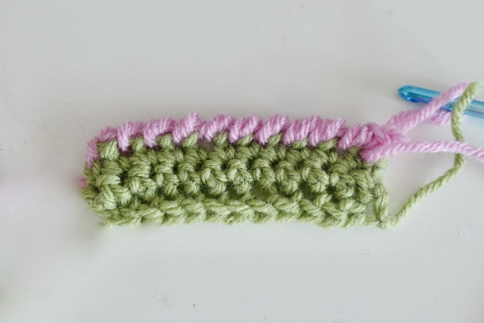 Reverse Single Crochet