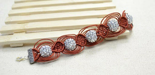 12-String Macrame Bracelet