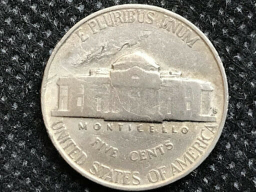 1941 Nickel Lamination Error