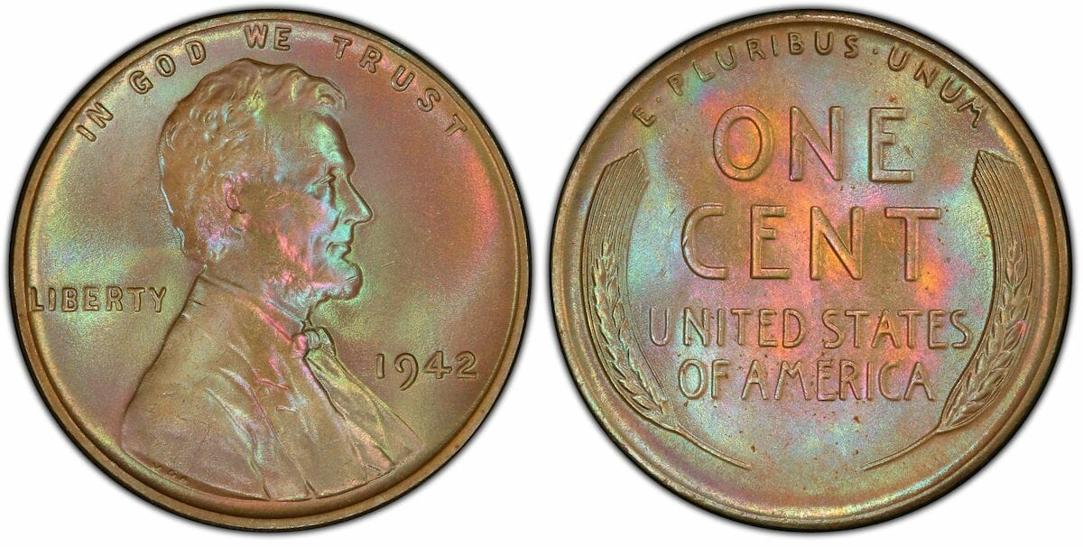 The 1942 Wheat Penny Value, History, Designs & Error List