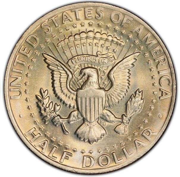 1972 Half Dollar: Reverse Side