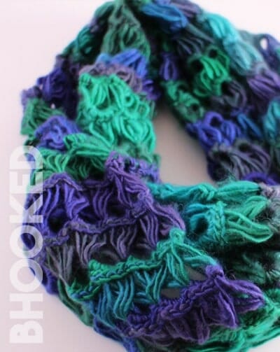 Broomstick Lace Infinity Scarf