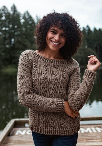 Classic Pullover Crochet Sweater Pattern