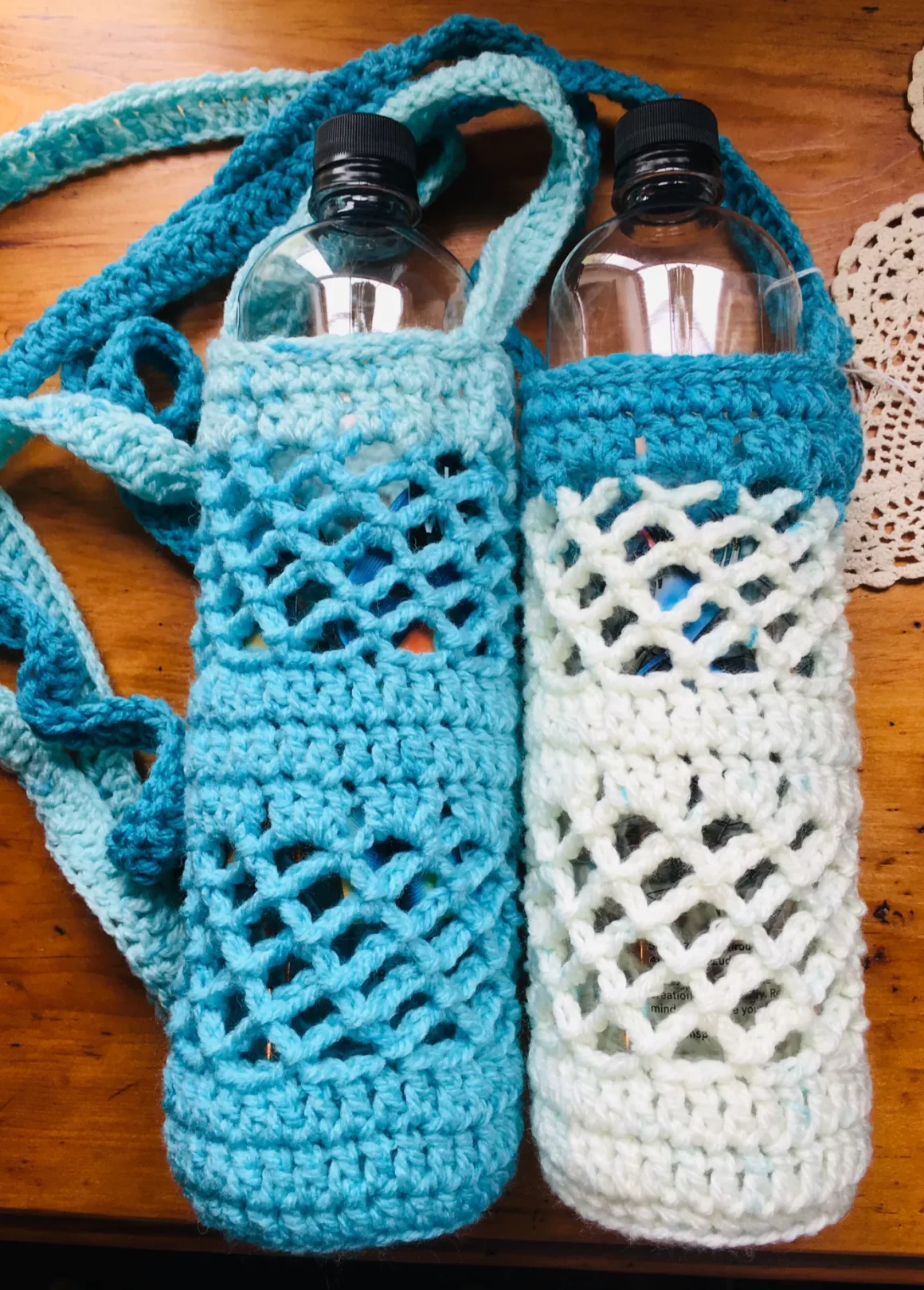 Crochet Water Bottle Bag Pattern