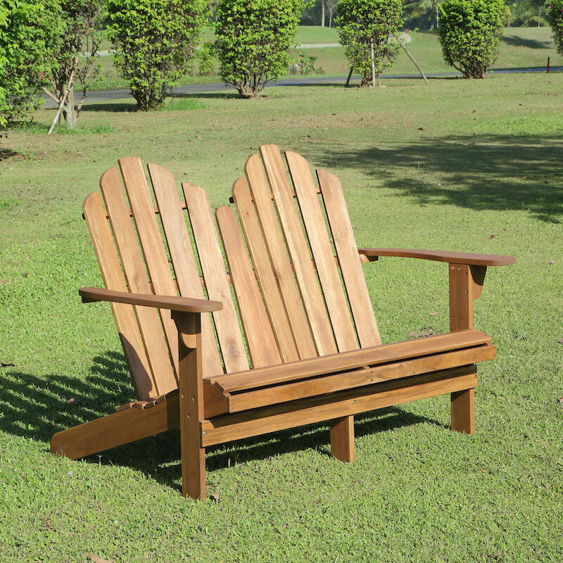 Double Adirondack Chair Plans 