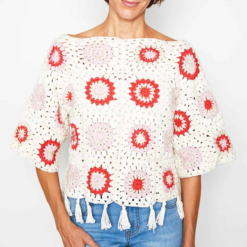 Granny Square Sweater Pattern