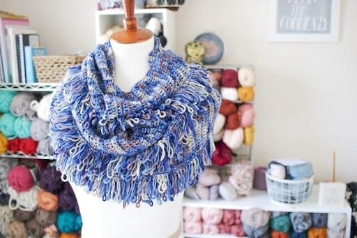 Infinity Crochet Scarf