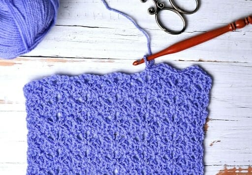 Lacy Crochet Scarf