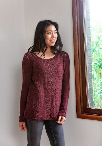 Light Touch Crochet Pullover Pattern