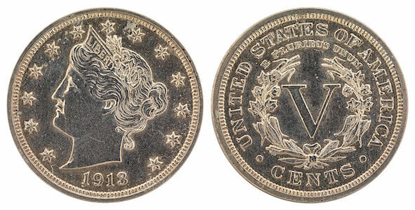 Norweb Liberty Head Nickel from 1913