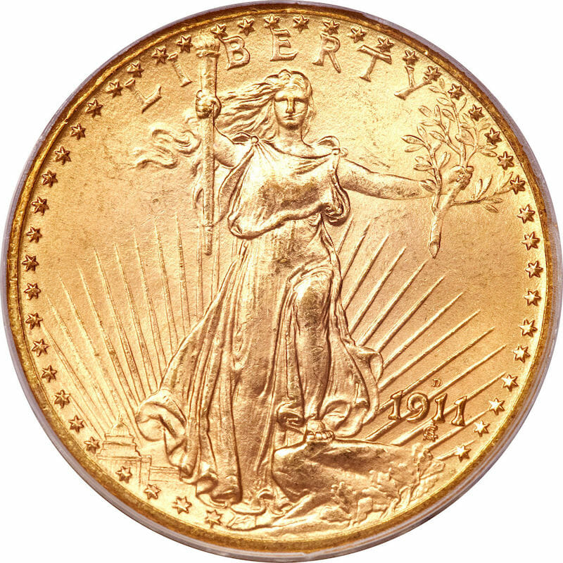  Obverse of the 1933 Double Eagle