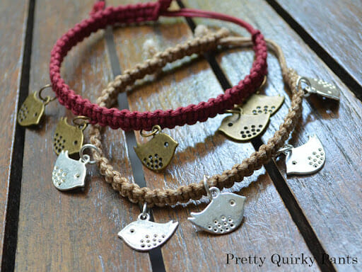 Simple Macrame Bracelet