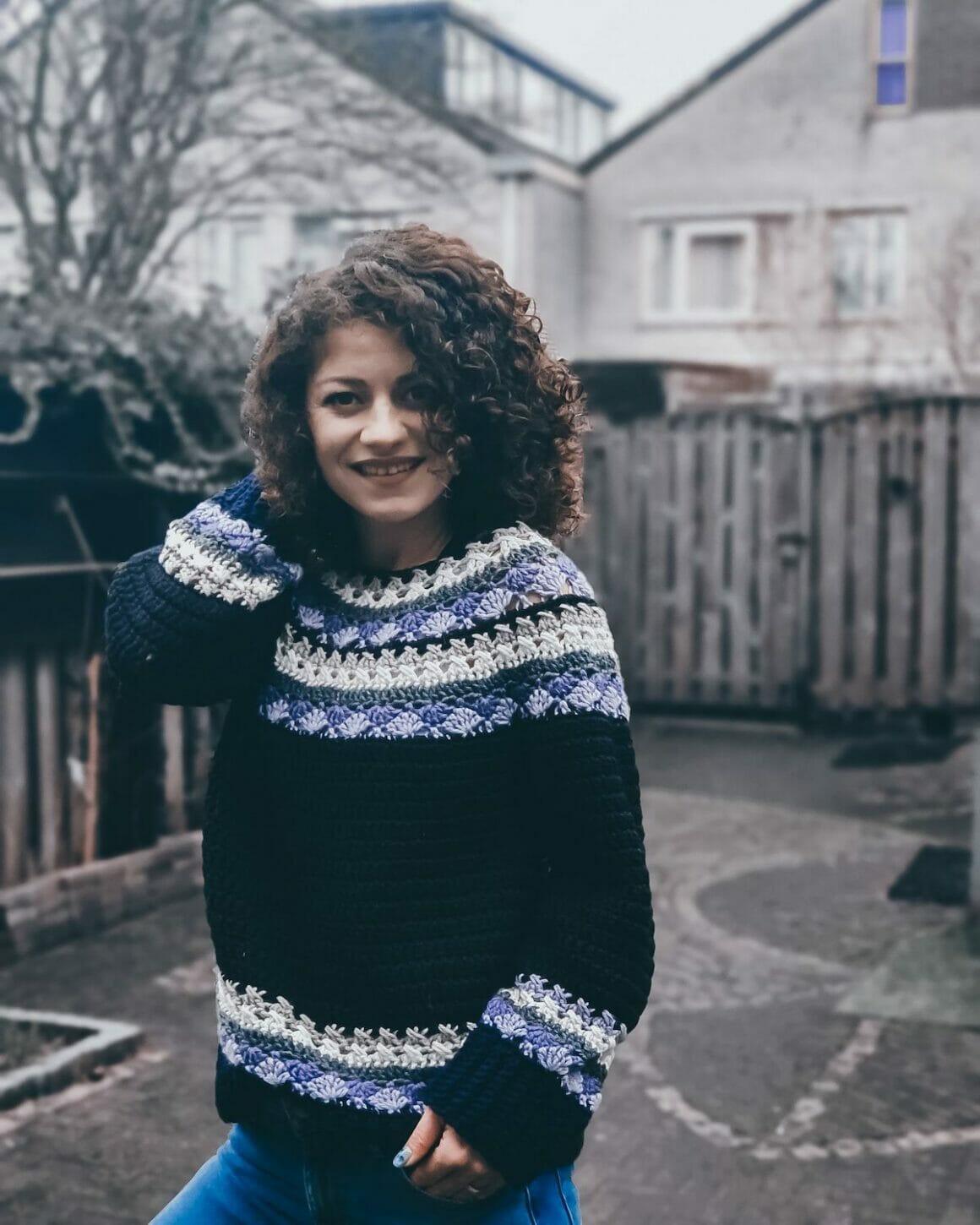 Snowflakes Crochet Pattern Sweater