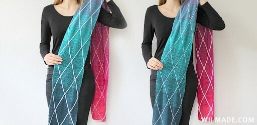 Surface Crochet Scarf