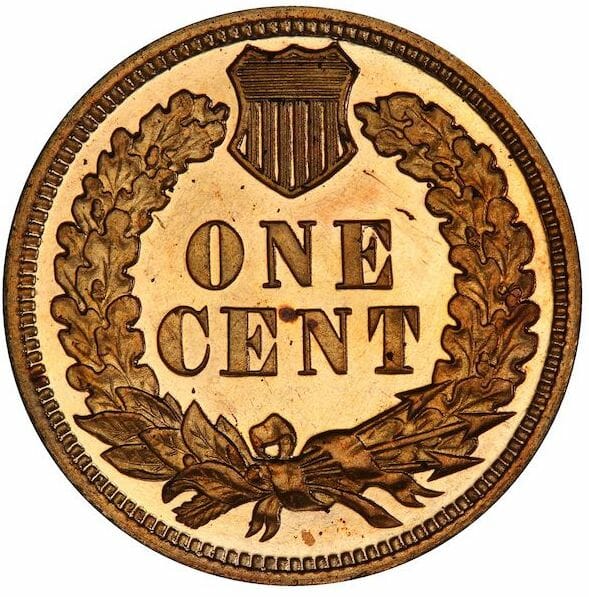 The 1904 Indian Head Penny: Reverse