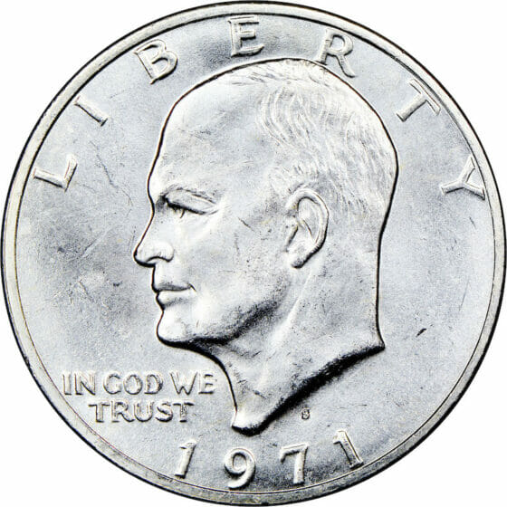 The 1971 Silver Dollar Value, History, Mintage & Error List